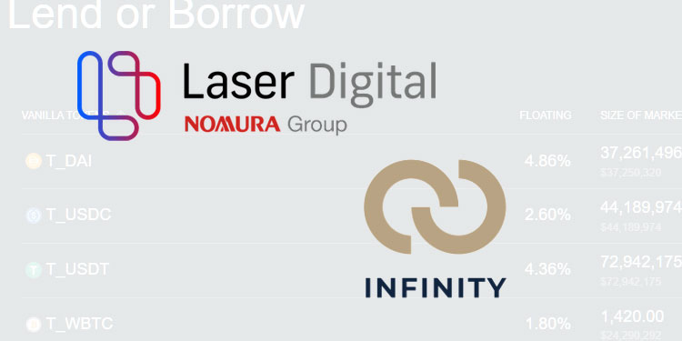 nomura’s-laser-digital-invests-in-infinity,-an-ethereum-based-money-market-protocol