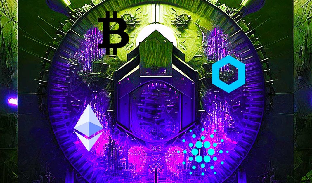 whale-activity-spikes-on-bitcoin,-ethereum,-cardano,-and-chainlink-networks:-crypto-analytics-firm-santiment